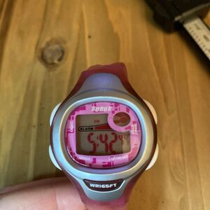 Surge Ladies Digital Pink Watch 7 Inches